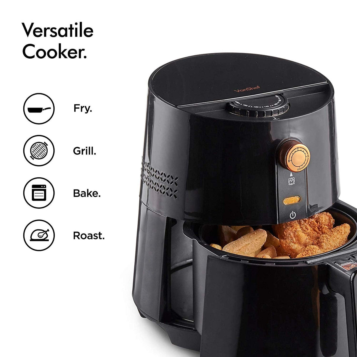 Vonshef 220 Volt Air Fryer 3.5L 220v 240 volts 2000011