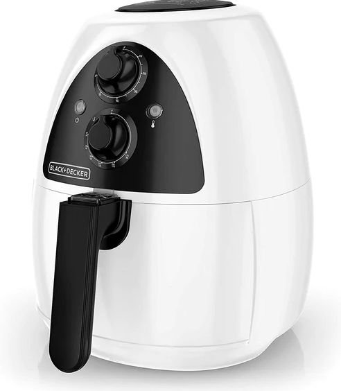 Black and Decker 220 volt air fryer HF100WDCL 2 liter Air Fryer White color 220v 240 volt 50 hz