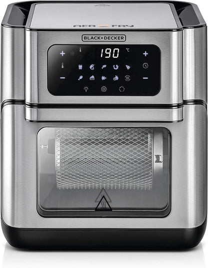 Black & Decker 220 volt air fryer oven 12 liter Digital Air Fryer 1500 watts AOF100220v