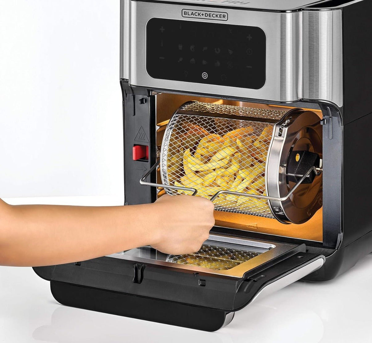 Black & Decker 220 volt air fryer oven 12 liter Digital Air Fryer 1500 watts AOF100220v