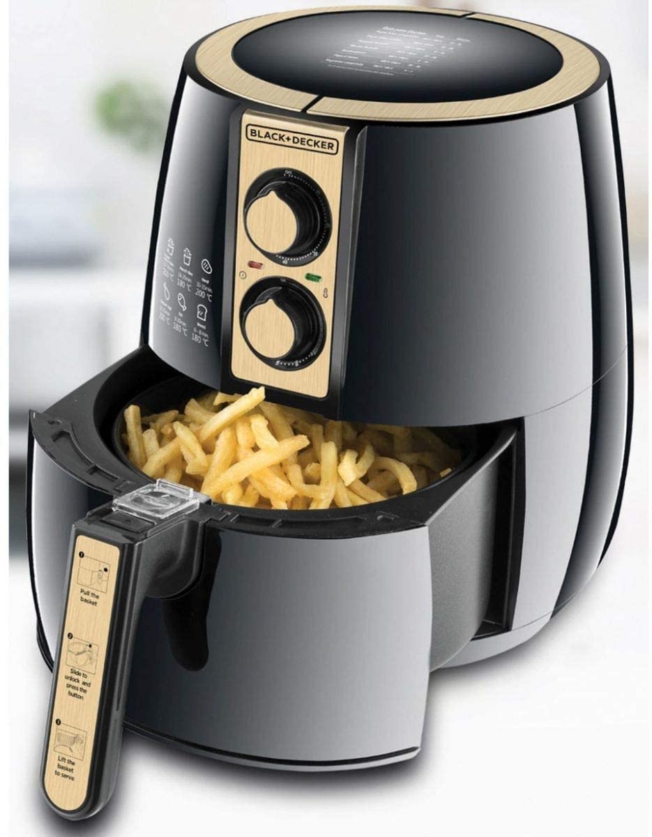 Black & Decker AF300-B5 220 volt Air Fryer 4 Liter 220v 240 volts 50 hz