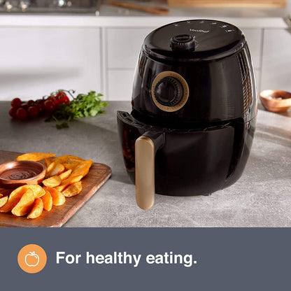Vonhaus 220 volt Air Fryer 2000155 2 Liter air fryer 220v 240 volts Large Capacity Basket, Rapid Air Circulation, Easy Clean Non-Stick & Auto Shut Off Low Fat Healthy Cooking
