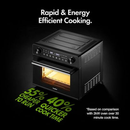 Vonshef 220 volt air fryer oven 18 Liter Convection oven rotisserie 14-in-1 Airfryer toaster bake model 2501014 Air Fryer oven 220v 240 volts